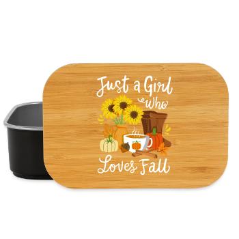 Herbst Herbstsaison - Lunch Box - Schwarz - Vorne