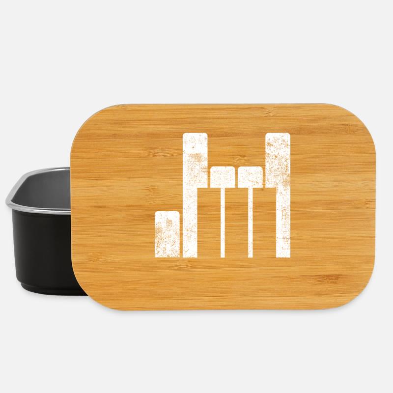 Klavier Pianist - Lunch Box - Schwarz