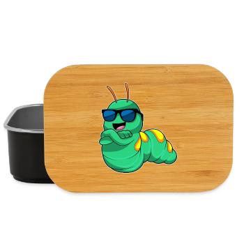 Raupe Sonnenbrille - Lunch Box - Schwarz - Vorne