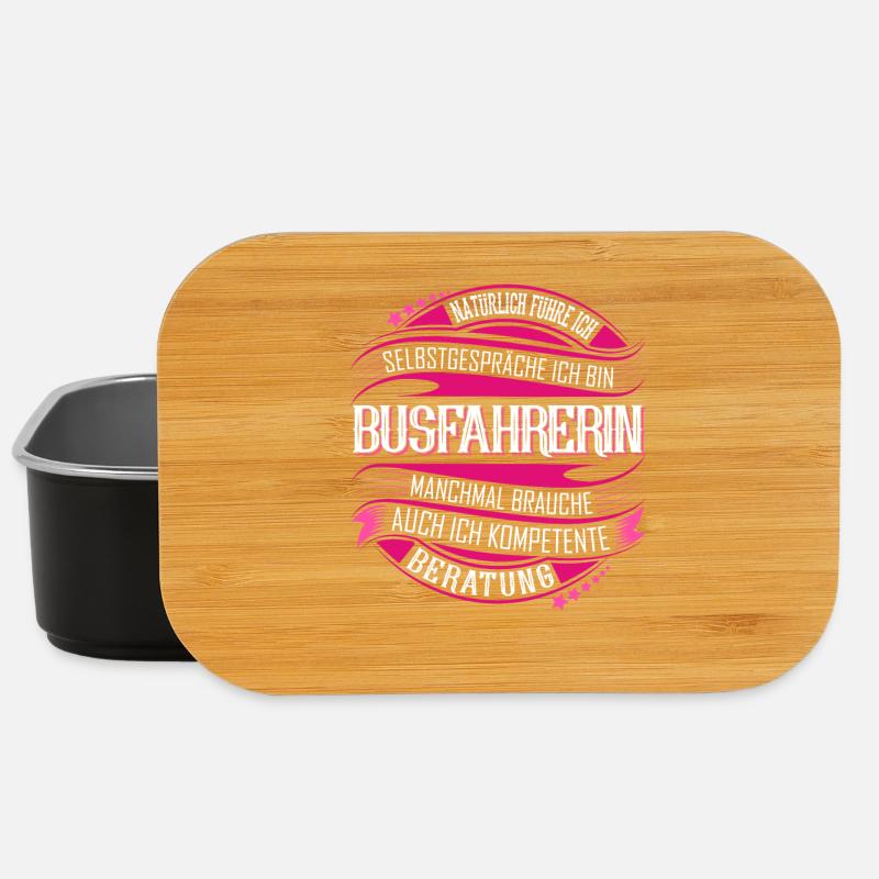 Busfahrerin - Lunch Box - Schwarz