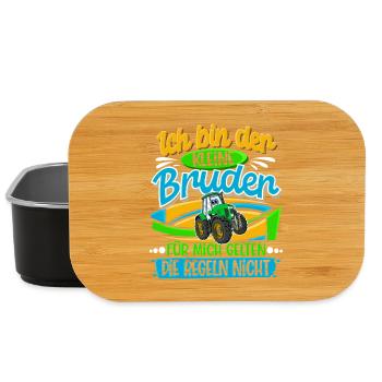 Traktor Kleiner Bruder - Lunch Box - Schwarz - Vorne