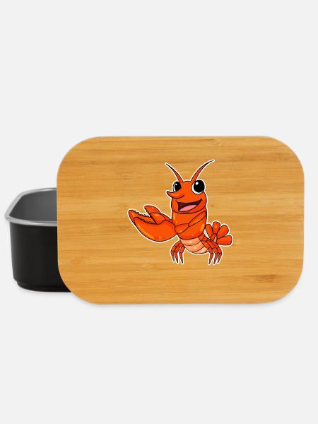 Homard - Boîte à goûter - noir