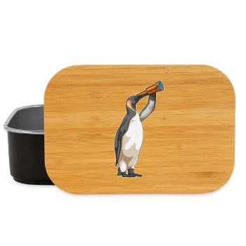 Pinguin Fernglas - Lunch Box - Schwarz - Vorne