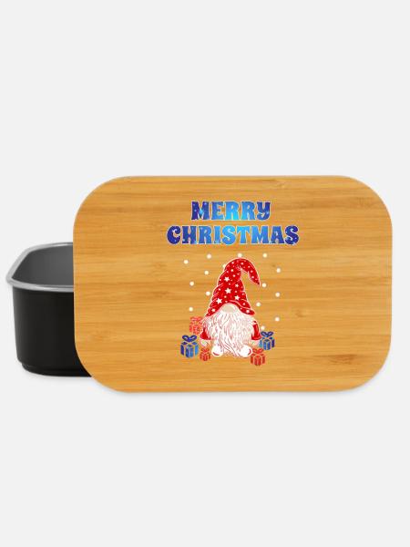 Christmas Gnome - Lunch Box - Schwarz