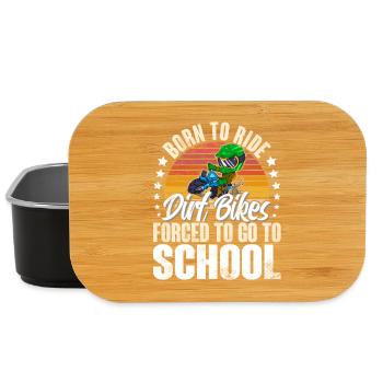 Motocross - Lunch Box - black - Front