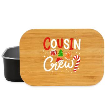 Weihnachten Cousine - Lunch Box - Schwarz - Vorne