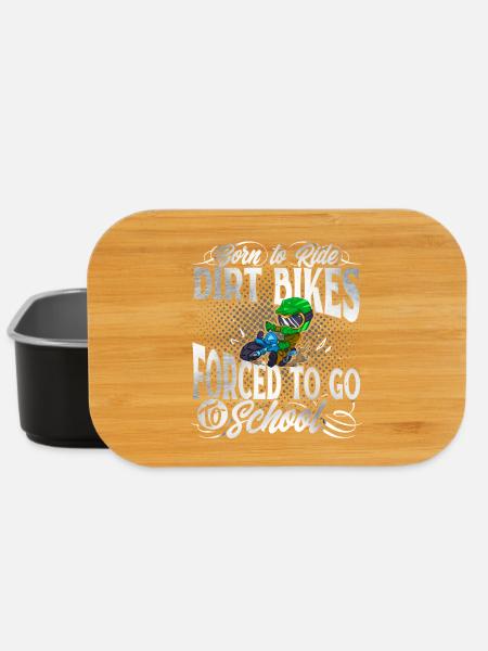 Motocross - Lunch Box - black
