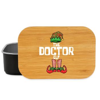 Weihnachten Doktor Elf - Lunch Box - Schwarz - Vorne