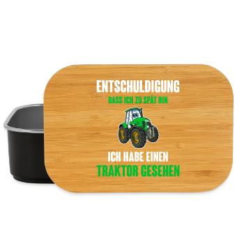 Traktor - Lunch Box - Schwarz - Vorne