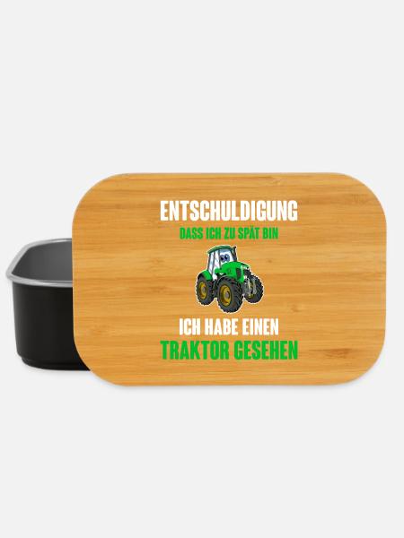 Traktor - Lunch Box - Schwarz