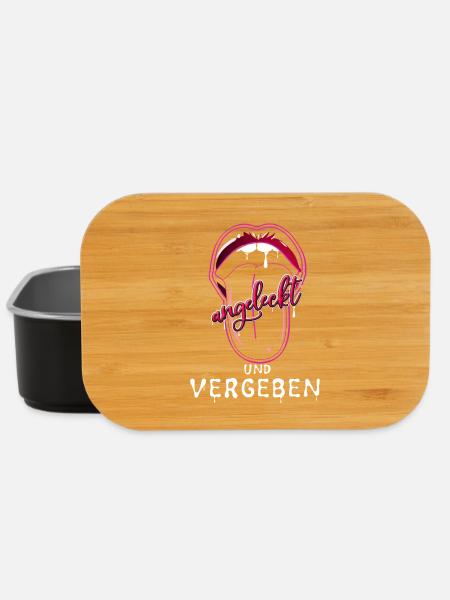 Verliebt - Lunch Box - Schwarz