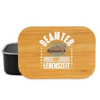 Beamter auf Lebenszeit - Lunch Box - Schwarz - Vorne