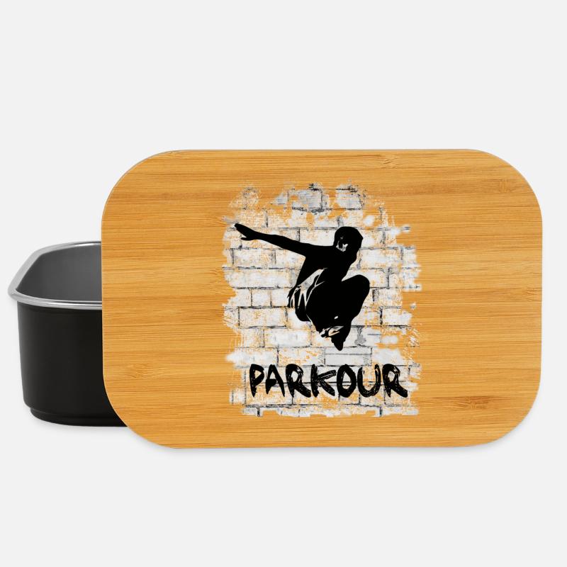 Parkour - Lunch Box - black