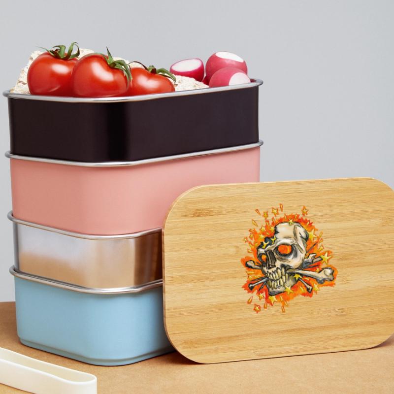 exploding skull Lunch Box