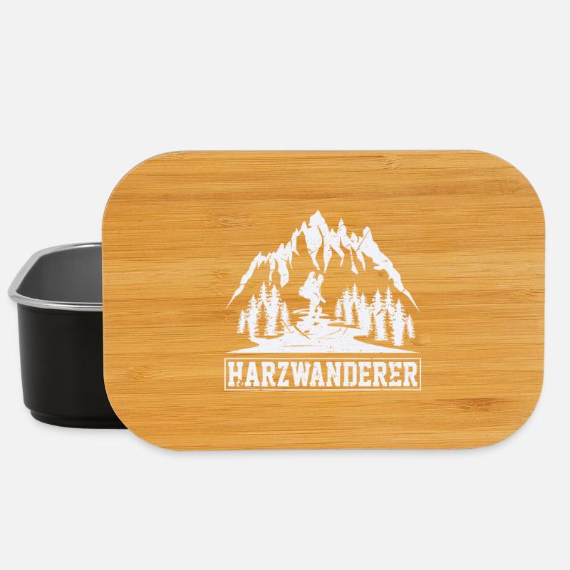 Harzwanderer - Lunch Box - Schwarz