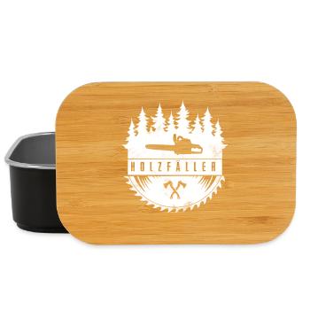 Holzfäller - Lunch Box - Schwarz - Vorne