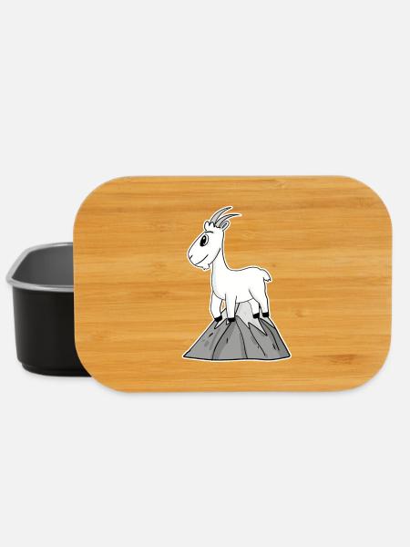 Bock auf Berge - Chèvre Chèvre - Boîte à goûter - noir