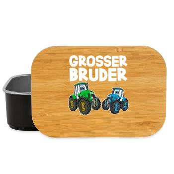 Grosser Bruder Traktor - Lunch Box - Schwarz - Vorne