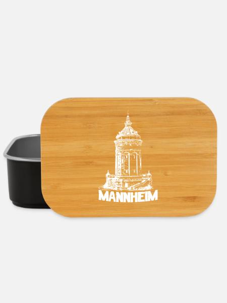 Mannheimer Wasserturm - Mannheim - Lunch Box - Schwarz