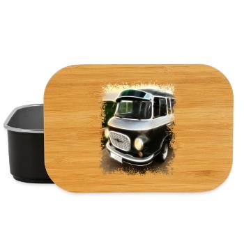 Barkas | GDR | Transporter | Ostalgia - Lunch Box - black - Front