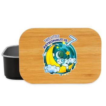 7 years old boy - 7 birthday - I am 7 - Lunch Box - black - Front