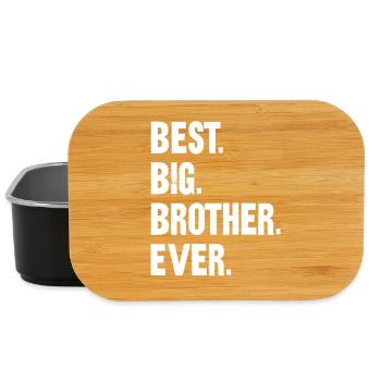 BESTER BIG BROTHER ALLER ZEITEN Das beste Big Brother Shirt - Lunch Box - Schwarz - Vorne