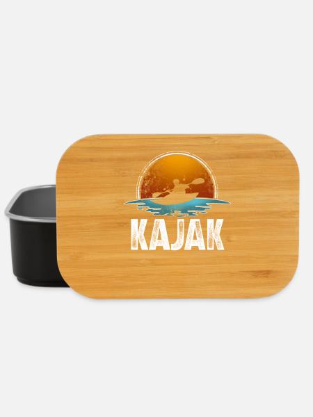 Kajak Kajakfahren - Lunch Box - Schwarz