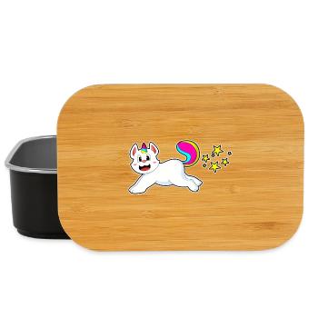 Licorne Chat - Boîte à goûter - noir - Devant