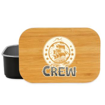 Sailing Ship Sailboat Sailing Sailor Crew - Lunch Box - black - Front