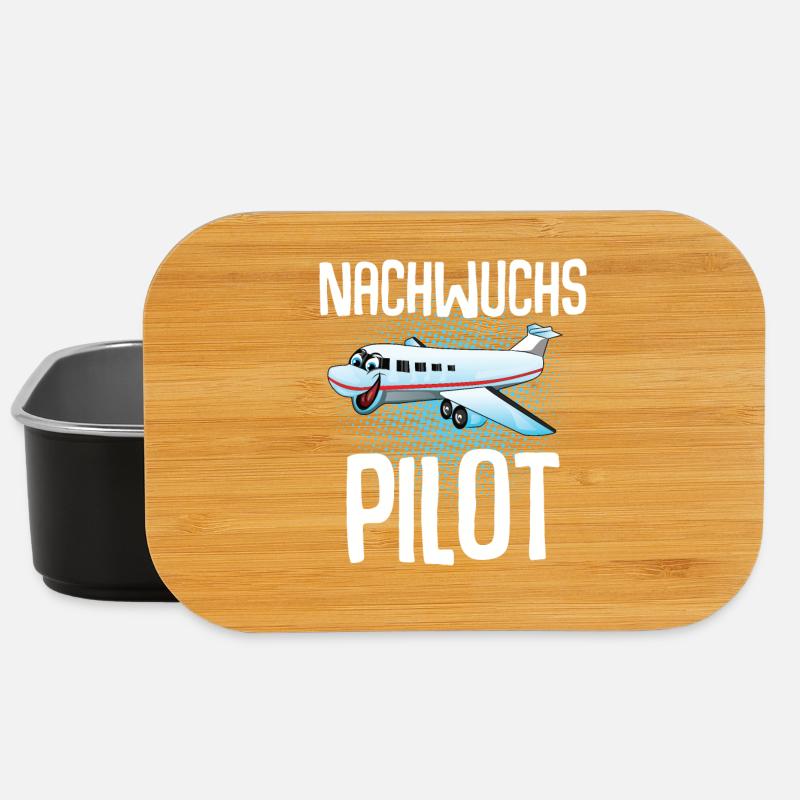 Pilot Kinder Nachwuchs - Lunch Box - Schwarz