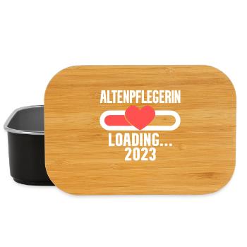 Altenpflegerin 2023 Loading - Lunch Box - Schwarz - Vorne