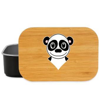 Panda - Lunch Box - Schwarz - Vorne