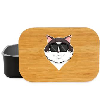 Ragdoll Cat - Lunch Box - black - Front