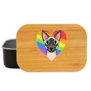 Siamkatze Katze - Lunch Box - Schwarz - Vorne