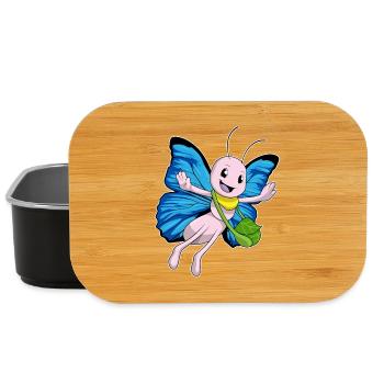 Butterfly Handbag - Lunch Box - black - Front