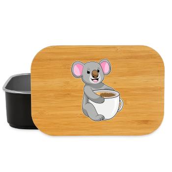 Koala Coffee Mug - Lunch Box - black - Front