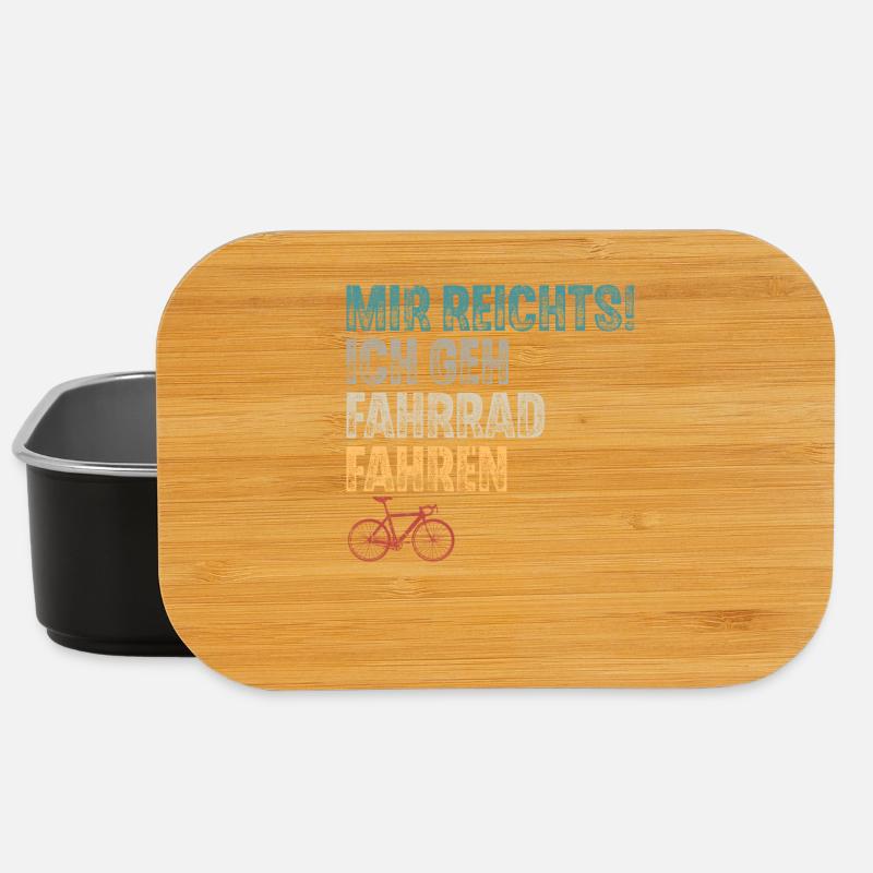 Fahrrad - Lunch Box - Schwarz