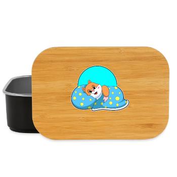 Couverture de couchage pour hamster - Boîte à goûter - noir - Devant
