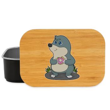 Mole Donut - Lunch Box - black - Front