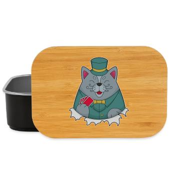 Cat Poker Cartes de poker - Boîte à goûter - noir - Devant