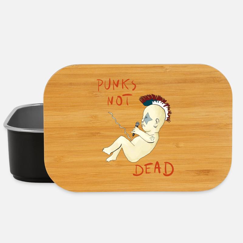 Punks Not Dead - Lunch Box - Schwarz