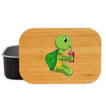 Turtle Mug à emporter - Boîte à goûter - noir - Devant