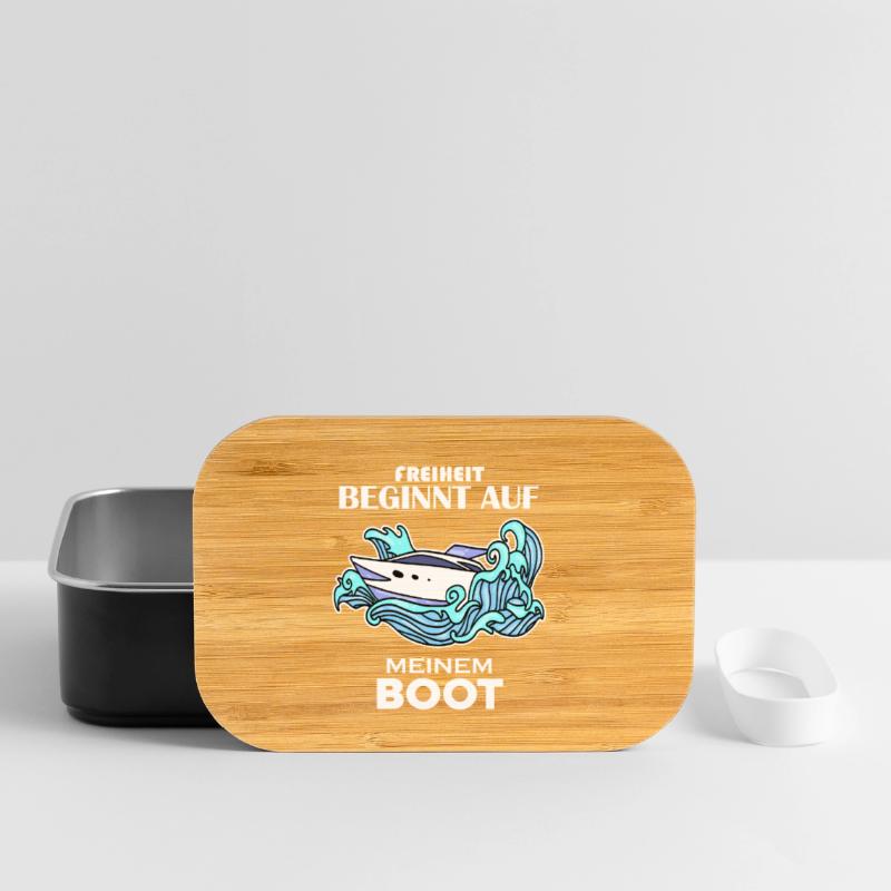 Motorboot Kapitän Boot Boote Seefahrt Geschenk Lunch Box