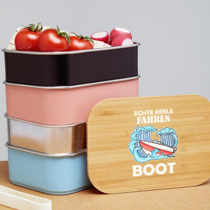 Boote Motorboot Kapitän Boot Seefahrt Geschenk Lunch Box
