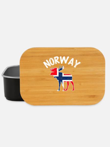 Norwegen - Lunch Box - Schwarz