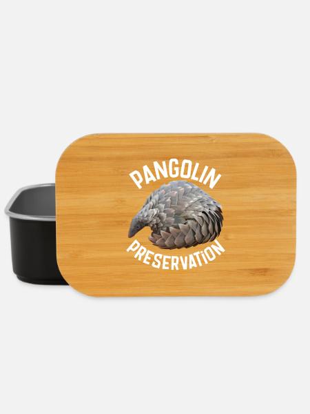 Pangolin Preservation - Lunch Box - black
