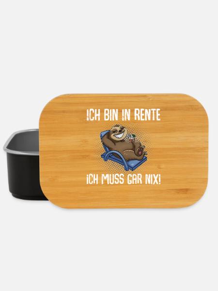 Rentner - Lunch Box - Schwarz