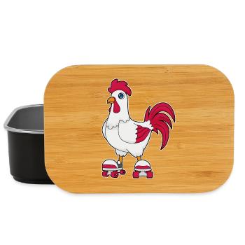 Hahn Rollschuhfahren Rollschuhe - Lunch Box - Schwarz - Vorne