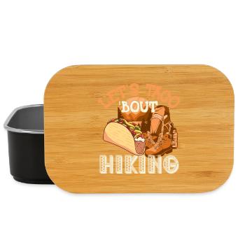Let's Taco' Bout Hiking - Lunch Box - black - Front