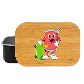 Dose Skater Skateboard - Lunch Box - Schwarz - Vorne